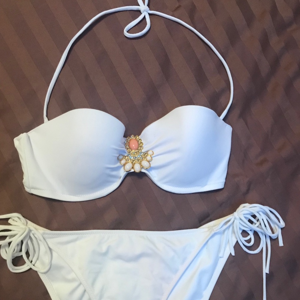 Victoria secret jewelled bikini bathing suit